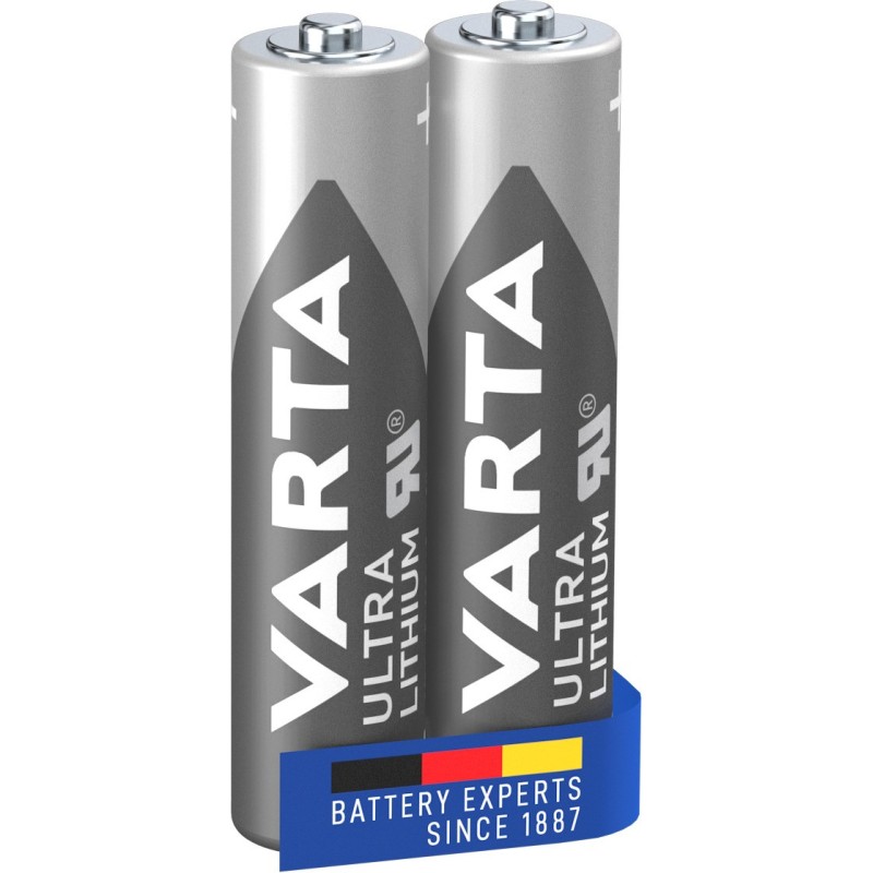 VARTA Professional Ultra Lithium Batterie Micro AAA FR03 2er Blister